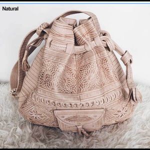 Genuine Leather Moroccan Shoulder Bag